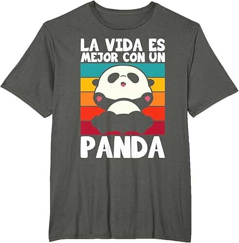 Camisetas panda
