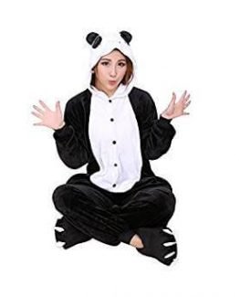 Carnaval Disfraz Cosplay Pijamas Adultos Oso Panda